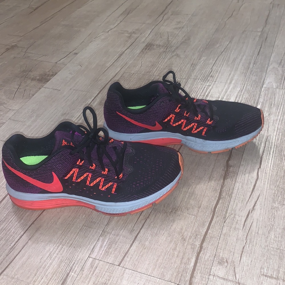 Nike Black and Pink Athletic Shoes